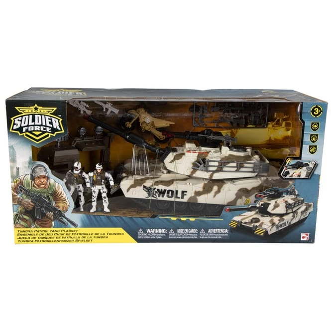 Besttoy - Soldier Force 10 - Spielset Tundra Patrouillenpanzer