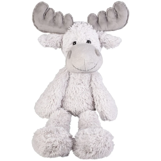 Elch - Aus Plüsch - Ca. 30 Cm - Grau – Bild 2