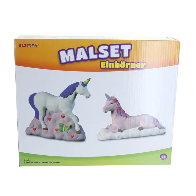 Besttoy - Gips-Malset- Einhorn