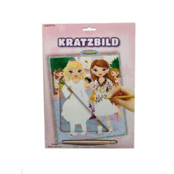 Besttoy - Kratzbild Fashion - Park-Spaziergang