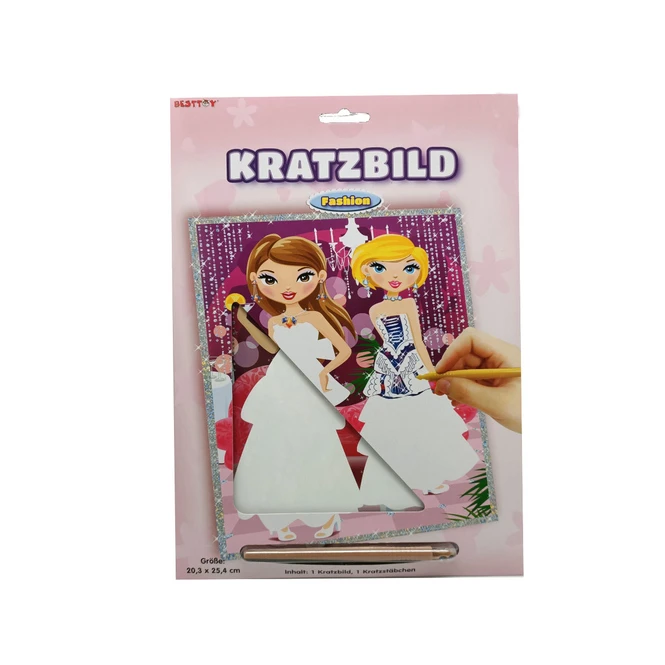 Besttoy - Kratzbild Fashion - Party