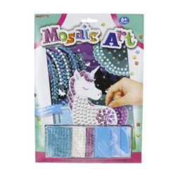 Besttoy - Glitzermosaik Bastelset - Einhorn
