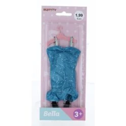 Besttoy - Modepuppenkleid - Cocktailkleid - Blau