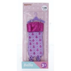 Besttoy - Modepuppenkleid - Cocktailkleid - Lila-Pink