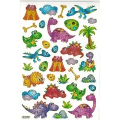 Besttoy - Glitzernde Lasersticker - Dinosaurier