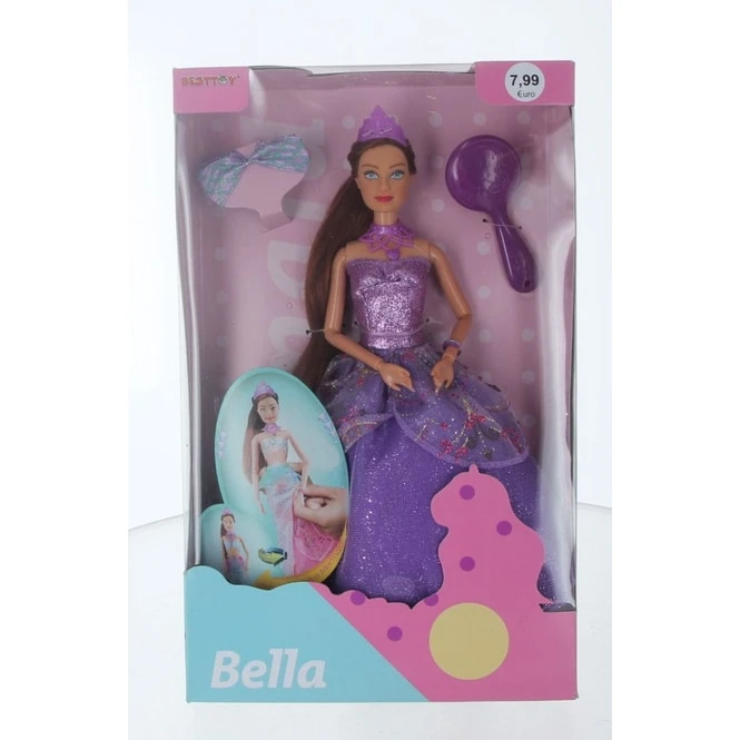 Besttoy - Meerjungfrau-Prinzessin 2-in-1 - Violett