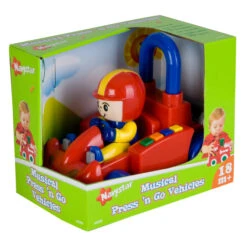 Besttoy - Press & Go Musik Fahrzeuge - Go Kart