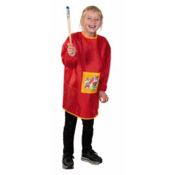 Besttoy - Mal- Und Bastelkittel - Für Kinder - Rot - Verschiedene Größen