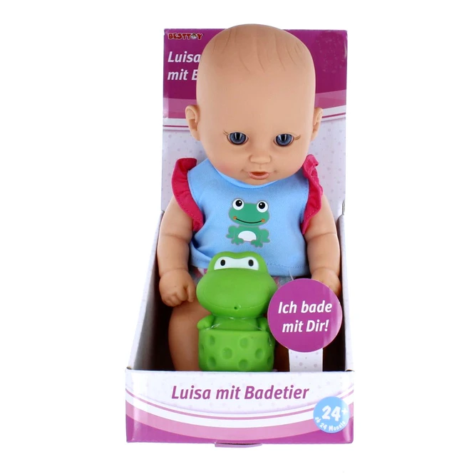 Besttoy - Badepuppe - Luisa Mit Badetier - 1 Stück – Bild 4
