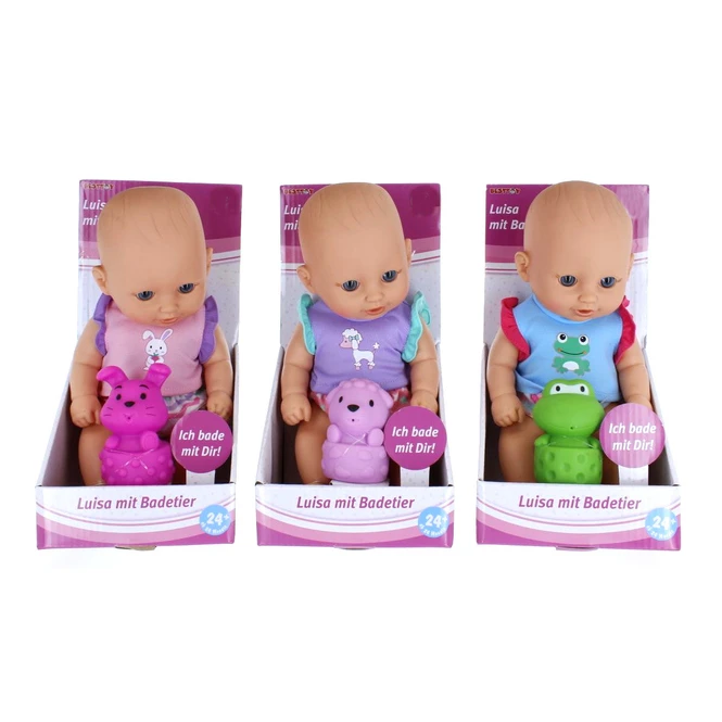 Besttoy - Badepuppe - Luisa Mit Badetier - 1 Stück – Bild 2