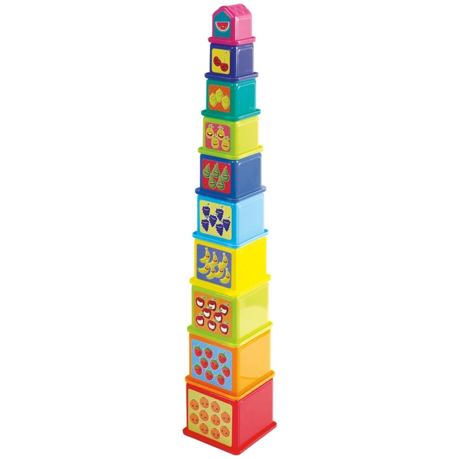 Besttoy - Stapelturm Zahlen & Früchten – Bild 4