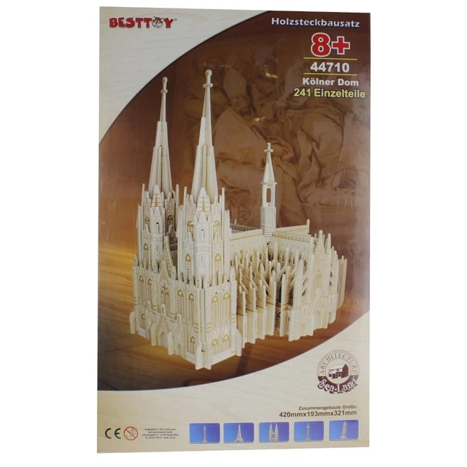 Besttoy - Holz-Modellbau - Kölner Dom