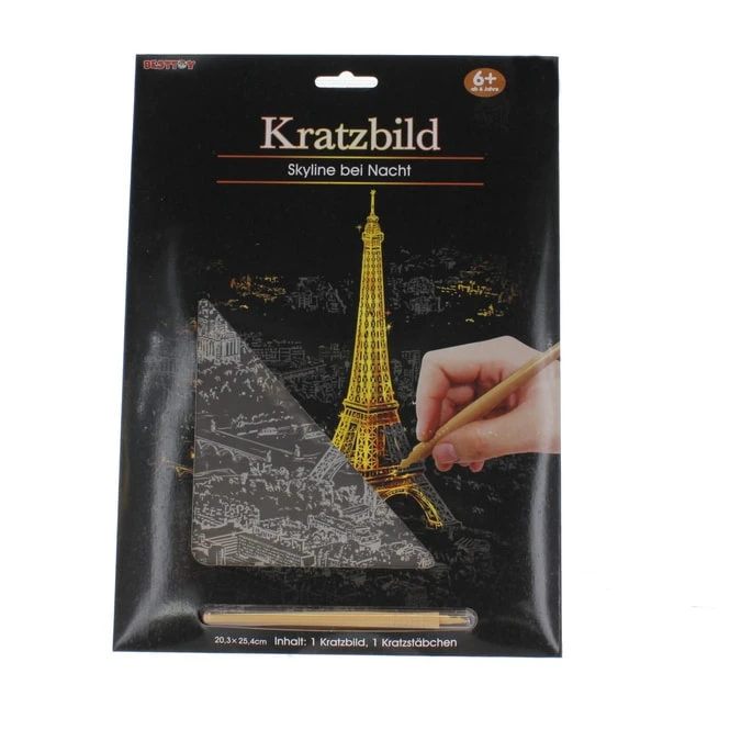 Besttoy - Kratzbild - Paris