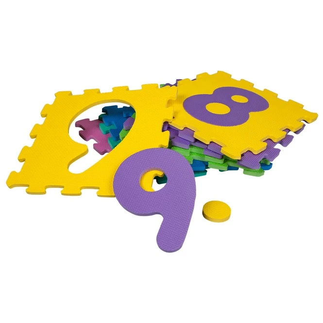 Besttoy - Soft Puzzlematte - Zahlen 0-9 - 10 Teile
