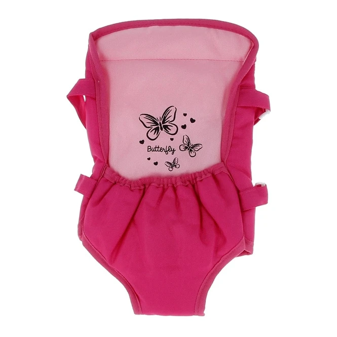 Puppenbauchtrage Mit Blumenmotiv – Bild 2