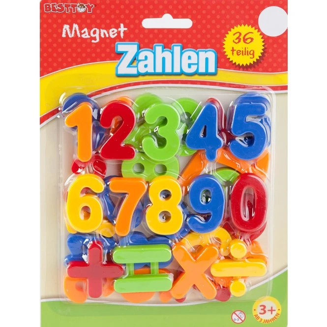 Besttoy - Magnetzahlen - 36-teilig