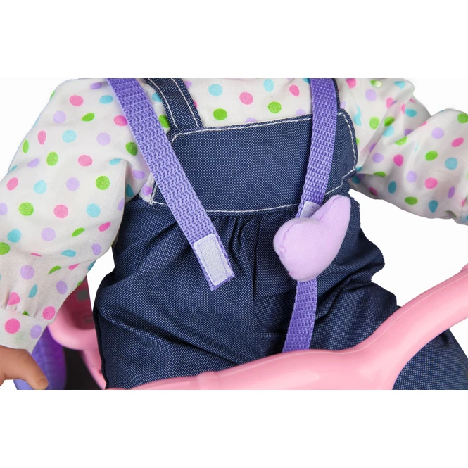 Besttoy - Weichpuppe - Nele Mit Dreirad - Ca. 43 Cm – Bild 3