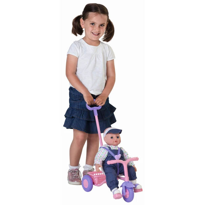 Besttoy - Weichpuppe - Nele Mit Dreirad - Ca. 43 Cm – Bild 2