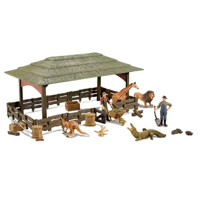 Besttoy - Gehege Mit Unterstand Für Wildtiere