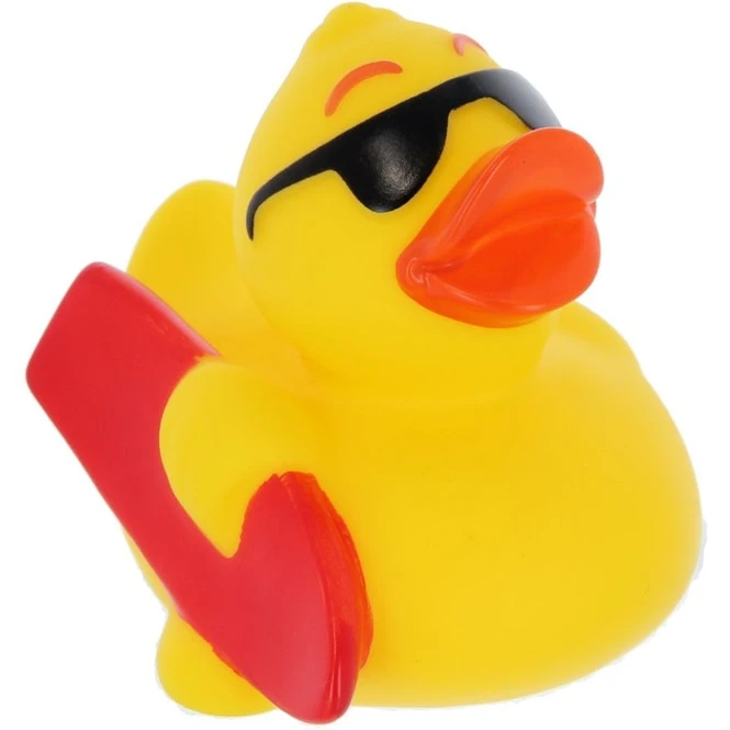Besttoy - Badeente Mit Surfbrett