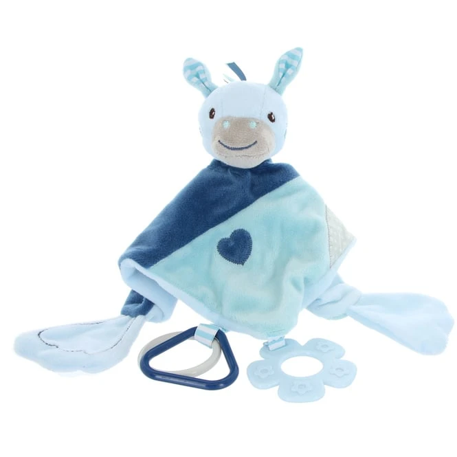 Besttoy - Schmusetuch - Pferd - Blau