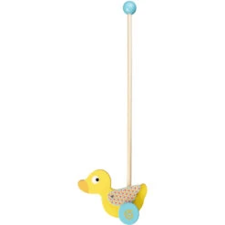 Besttoy - Schiebetier Ente Aus Holz