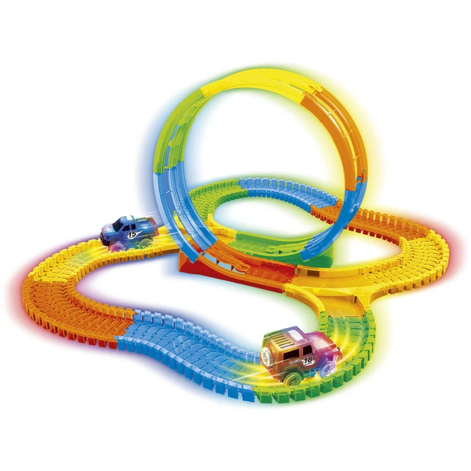 Rennbahn Zum Zusammenstecken - Glow In The Dark â Bild 4