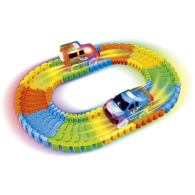 Rennbahn Zum Zusammenstecken - Glow In The Dark â Bild 2