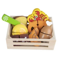 Besttoy - Holzkörbchen - Frühstück Set 3
