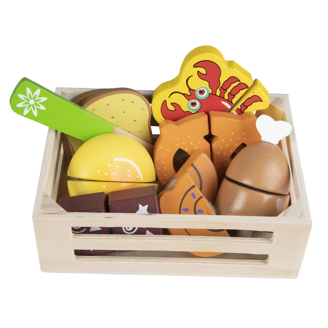 Besttoy - Holzkörbchen - Frühstück Set 3