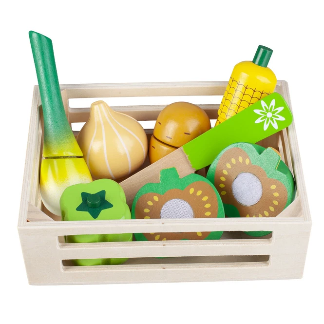 Besttoy - Holzkörbchen - Gemüse Set 1 – Bild 3