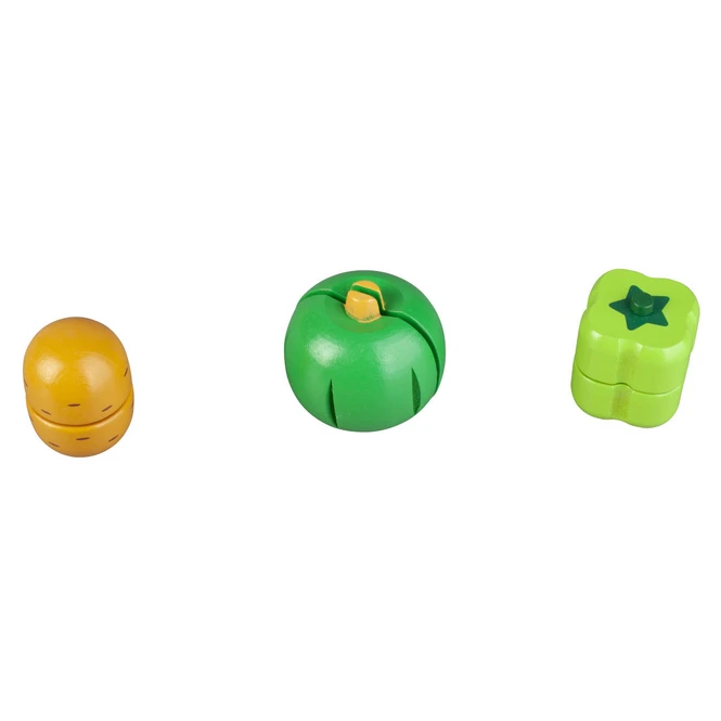 Besttoy - Holzkörbchen - Gemüse Set 1 – Bild 2