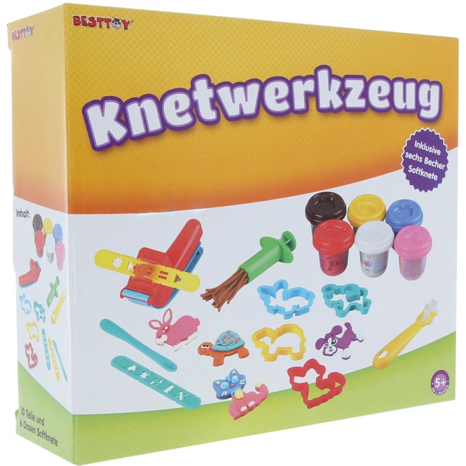 Besttoy - Knet-Set 16 Teile – Bild 2