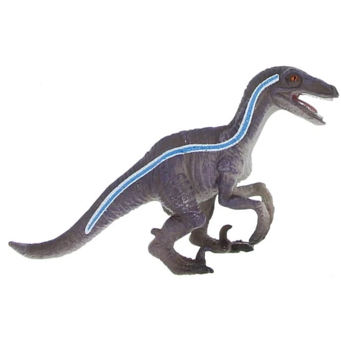 Besttoy Dinosaurier - Velociraptor Hockend - Spielfigur 381022 – Bild 2