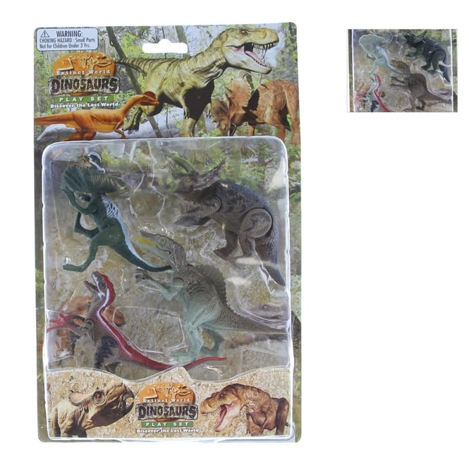 Besttoy - Dinosaurier Spielset - 4 Figuren