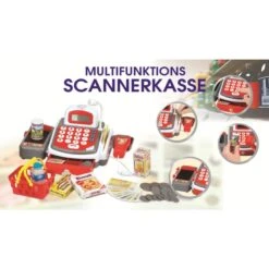 Besttoy - Registrierkasse Mit Zubehör - Weiß-rot-grau