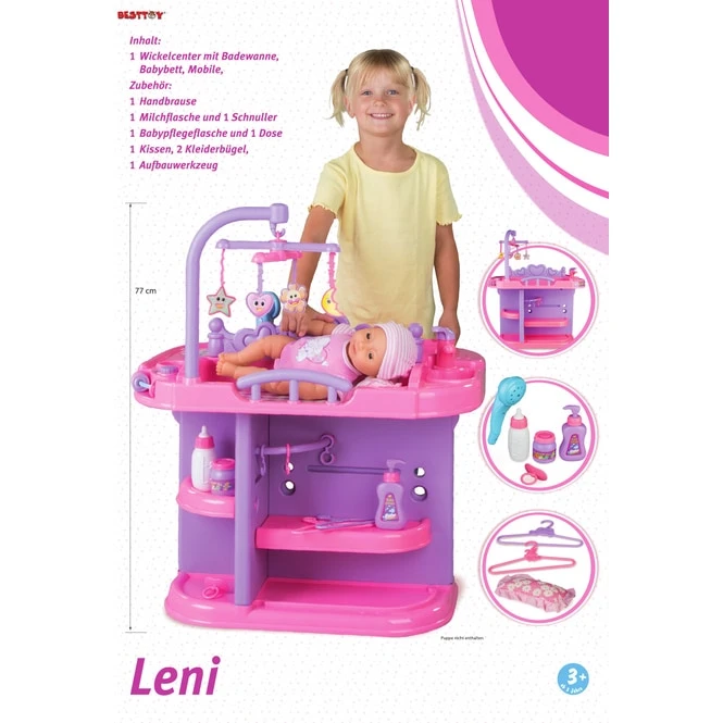 Besttoy - Wickelcenter Für Puppen - Rosa – Bild 3