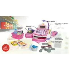 Besttoy - Scanner-Kasse - Mit Licht Und Sound - Pink-lila