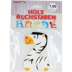 Besttoy - Holzbuchstabe - Z - Weiß