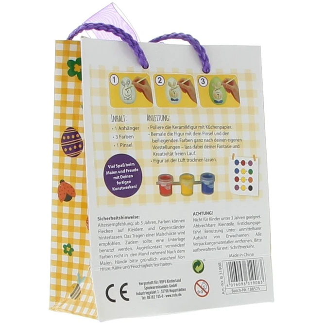 Besttoy - Keramik OsterhasenanhĂ€nger - Malset â Bild 4