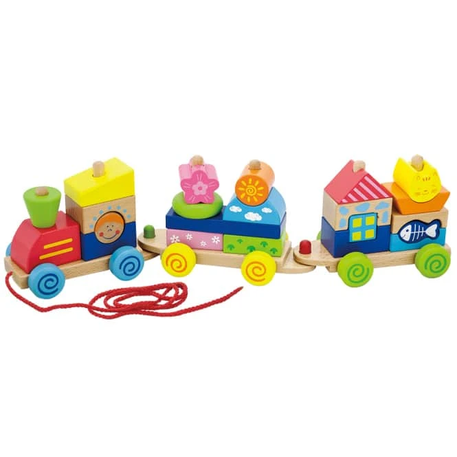 Besttoy - Nachziehzug Aus Holz